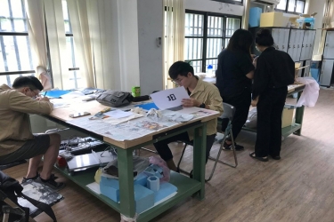 膠板版畫印刷應用之部落文創設計工坊